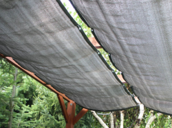 Voile rétractable - HDPE - SUR MESURE