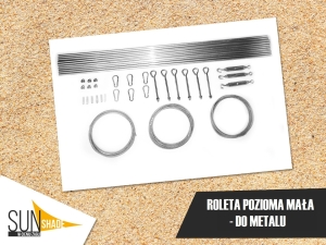 METAL için Roma stor perdeleri küçük set