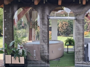 Lona a medida para terraza – transparente e impresa