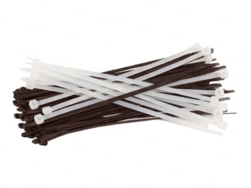 plastic clamp ties with locking mechanism