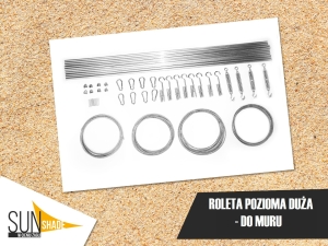 Stores bateaux GRAND kit pour le MUR