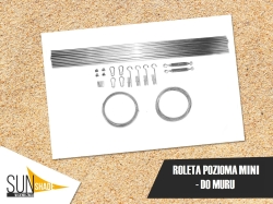 DUVAR için Roma stor perdeleri mini seti