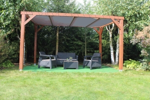 HDPE Schaduwdoek dak pergola_pakiet