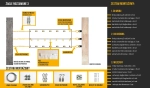 Installation instructions for skylight sun sail with a diagram and description of the mounting kit components.